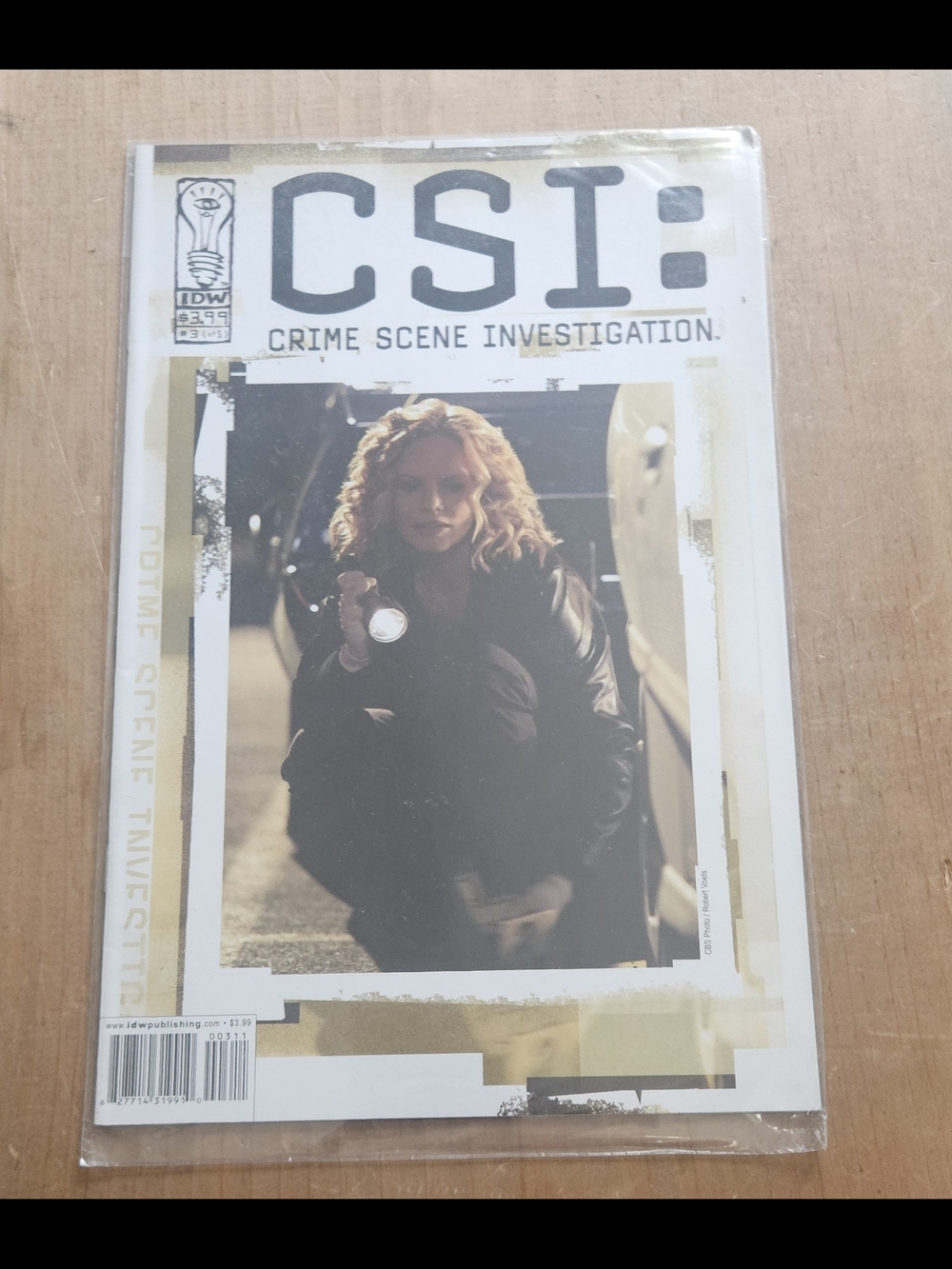 CSI Crime Scene Investigation #3b 2003 IDW Publishing Variant 8.0